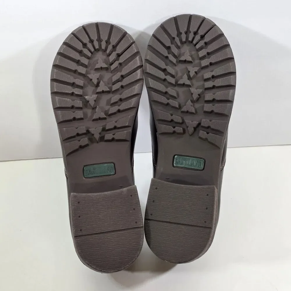 Eastland Brooke Womens Slip On Clogs Brown Comfort Workwear Casual Shoes Size 9
